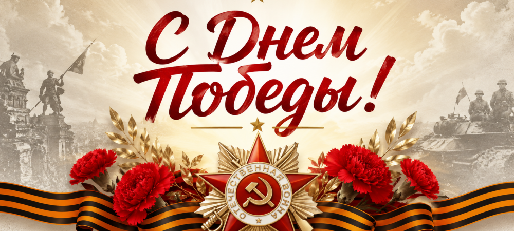 С Днём Победы — 9 Мая!